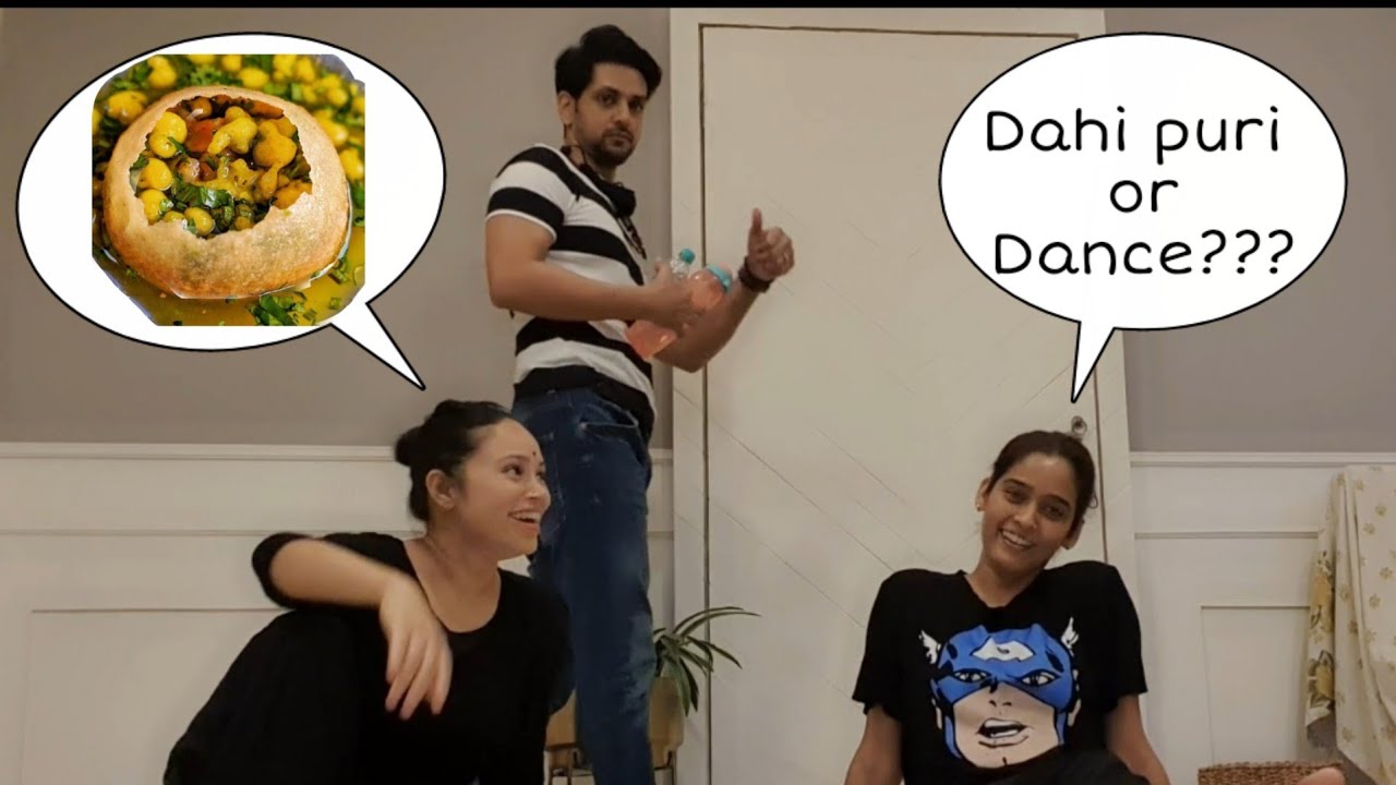 Dance practice or Dahi puri🤐🤔// BTS of #nadiyonpaar