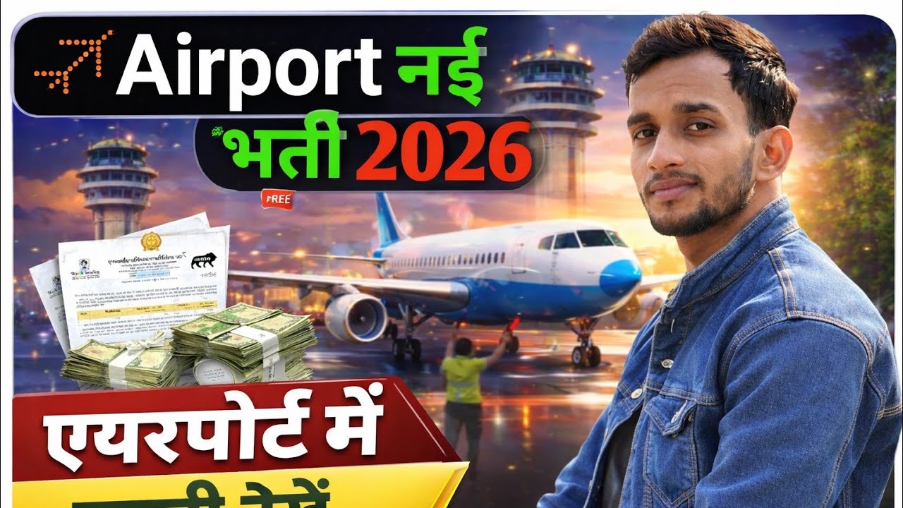 Airport Recruitment 2026 | Airport New Vacancy 2026 | Age, Syllabus & Selection Process Details