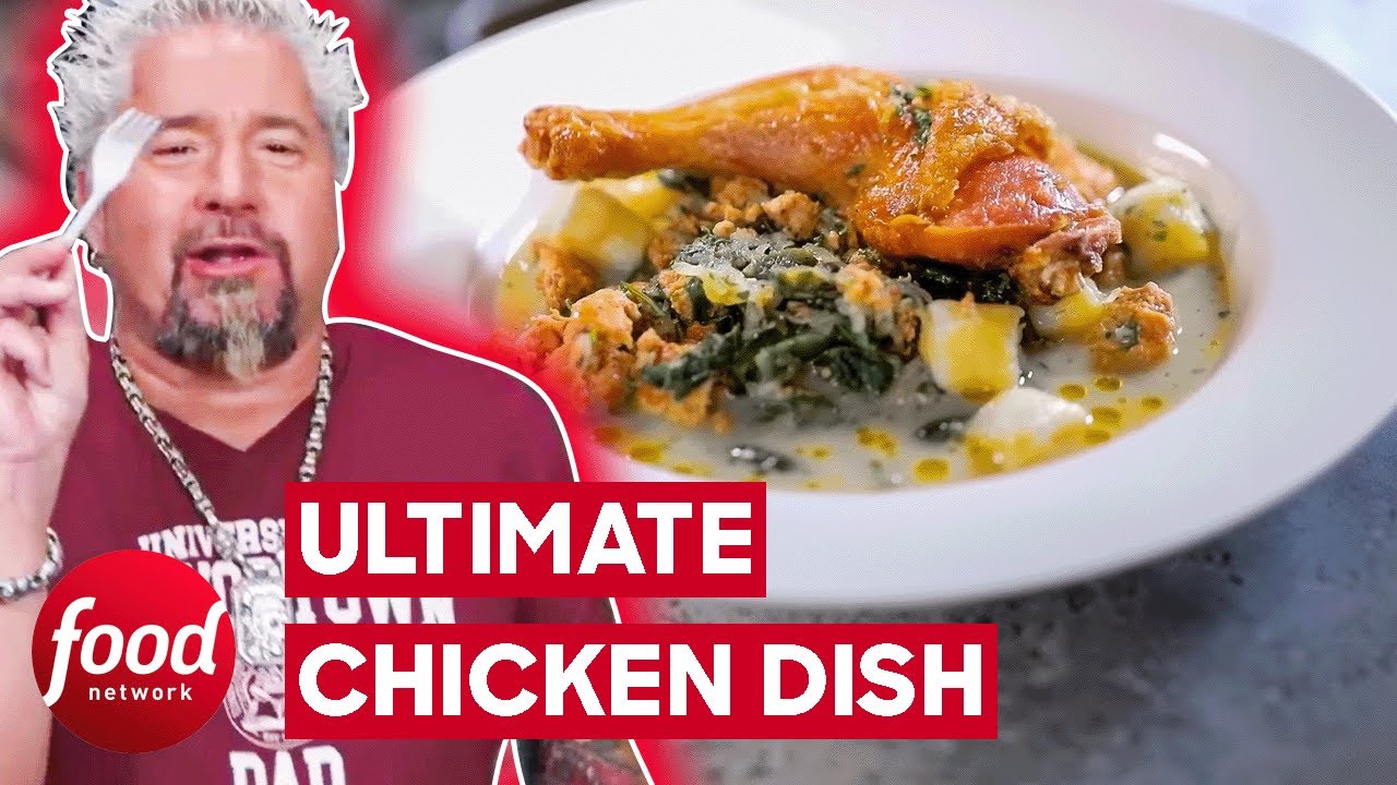 Guy Fieri Tastes The Ultimate Chicken & Gnudi In Redmond | Diners, Drive-Ins & Dives