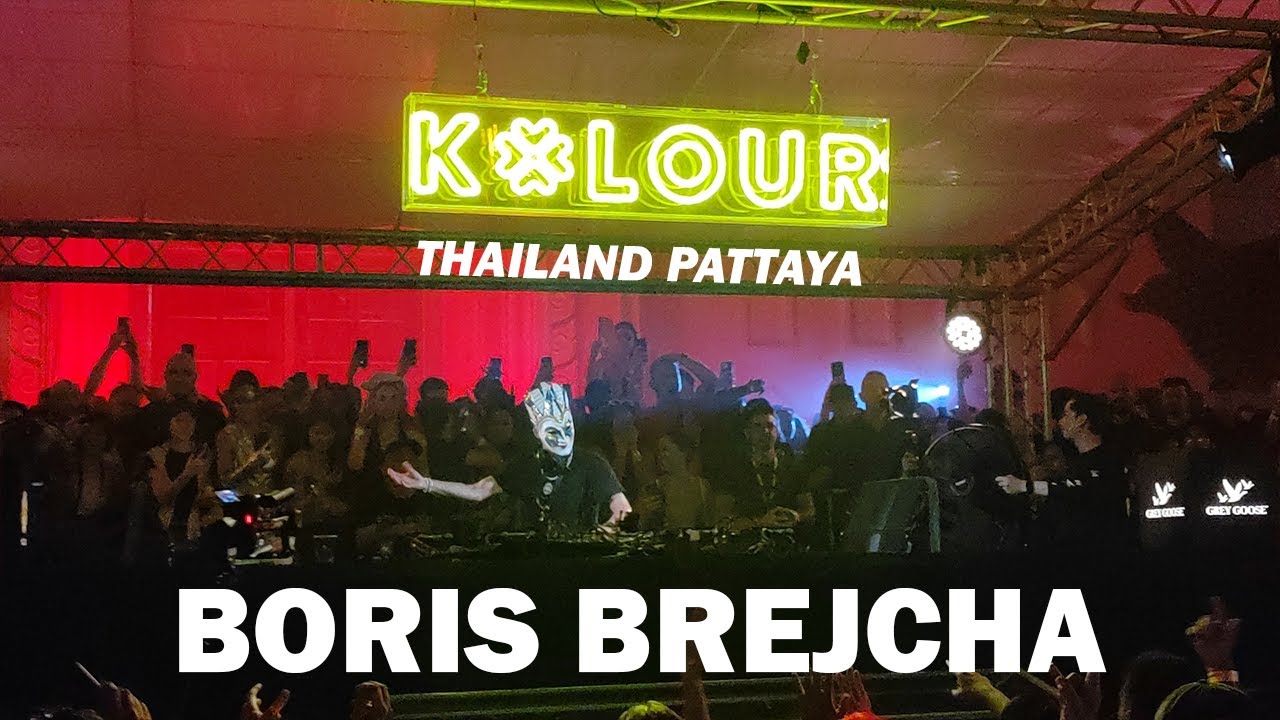 Boris Brejcha Pattaya Thailand 2025 | Kolour 14 Years: The Entrance Castle в Legend Siam
