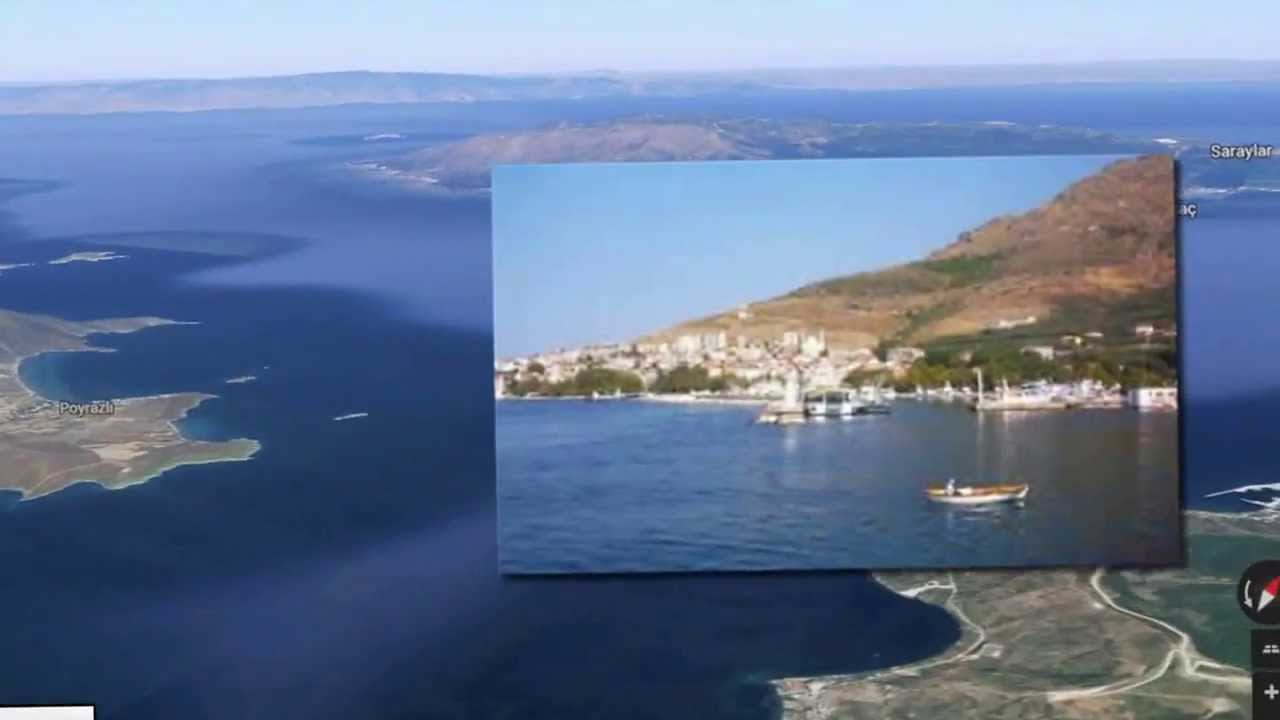 AVŞA ADASI ULAŞIM HARİTASI