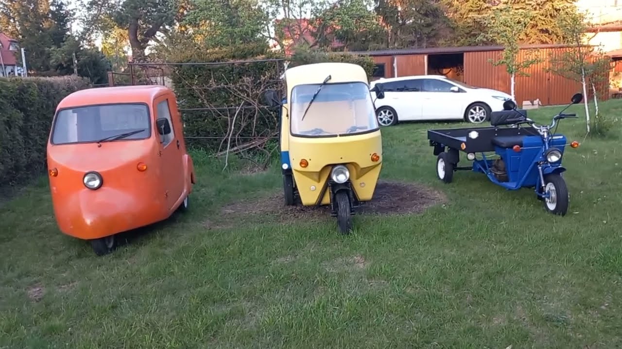 Polskie Piaggio APE  - Dezamet 755  Motorydwan wiele wersji.