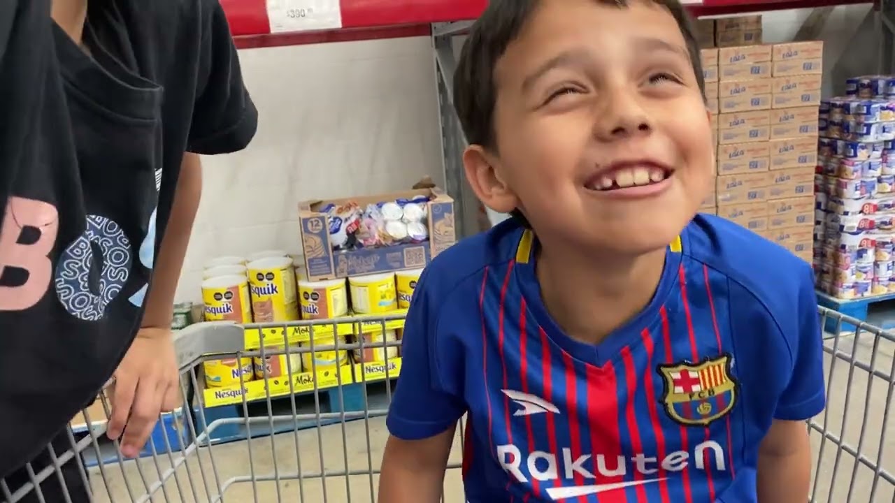 Tío Efraín se al súper con los niños y esto paso