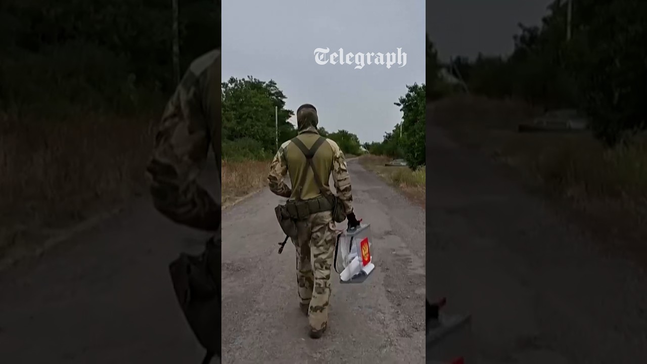 Россия начинает досрочное голосование на оккупированных территориях Украины