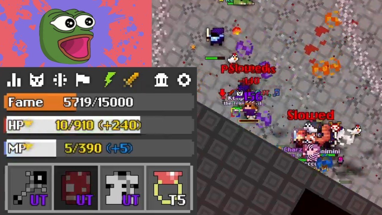 Exploding Characters in RotMG