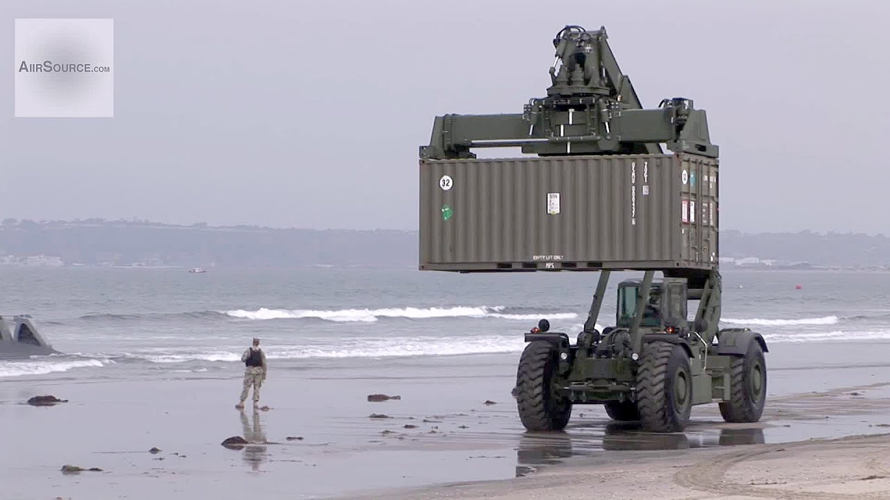 U.S. Marine Kalmar RT240 Rough Terrain Container Handler