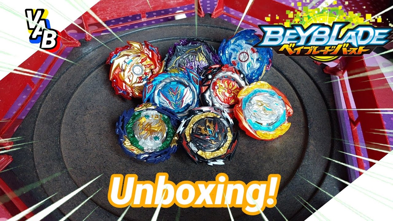 UNBOXING das BEYBLADES recebidas da China!! - Valt Aoi Blader