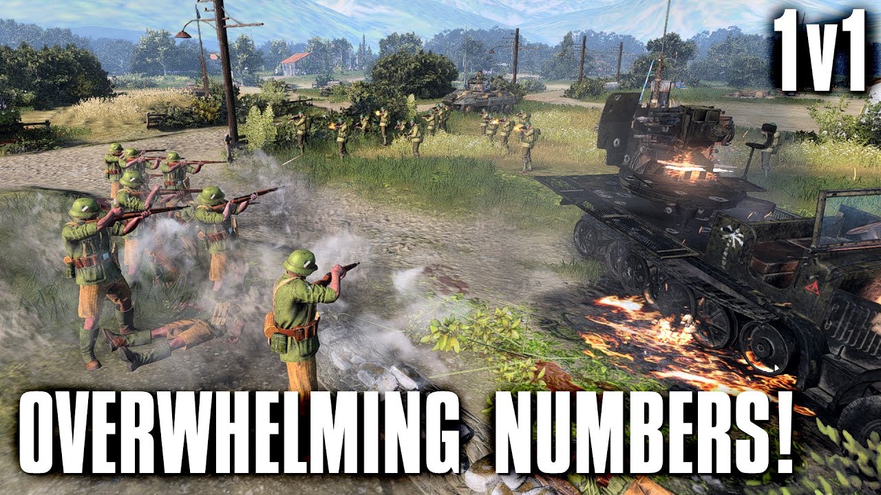 1v1 - Hans(US) vs Maxis(DAK) - Company of Heroes 3