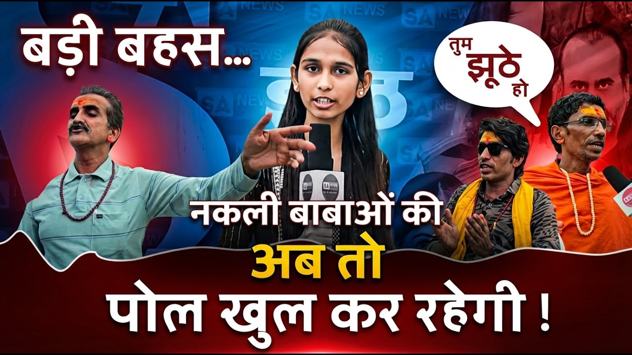 #Debate : सच Vs झूठ! जानिए शास्त्र प्रमाणित साधना। | #SANewsGujarat