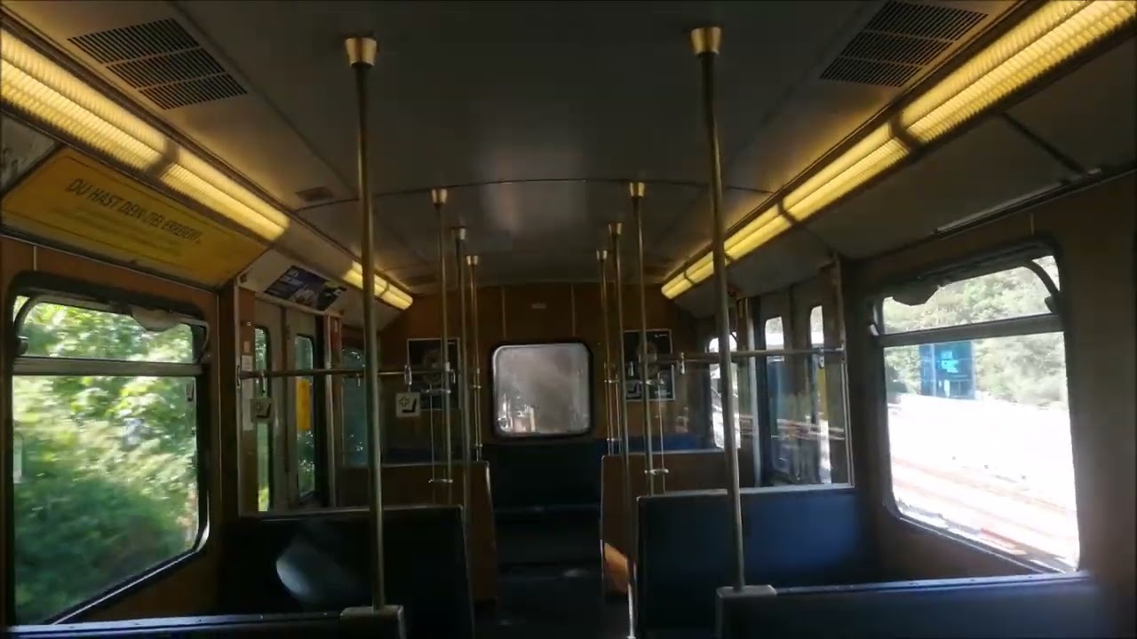 U-Bahn München - Mitfahrt im A-Wagen 228 von Fröttmaning bis Münchner Freiheit auf der U6