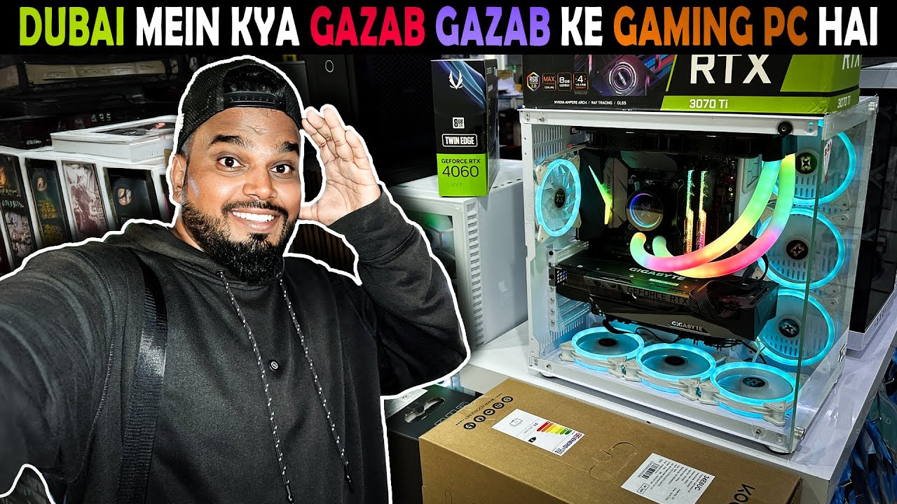 What amazing gaming PCs are there in Dubai! | Dubai Computer Plaza Tour #dubai #gamingpc