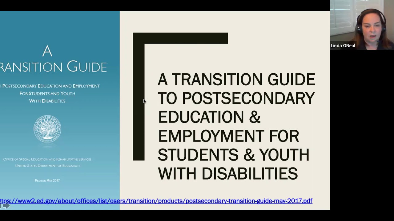 Secondary Transition Planning for Students with Disabilities  Webinar #3: Transition Services
