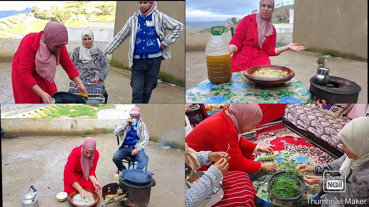 ا الوالده تشهت 🧕وعروستها وجدات هذا هو حال اللي جوج البنات 🥲