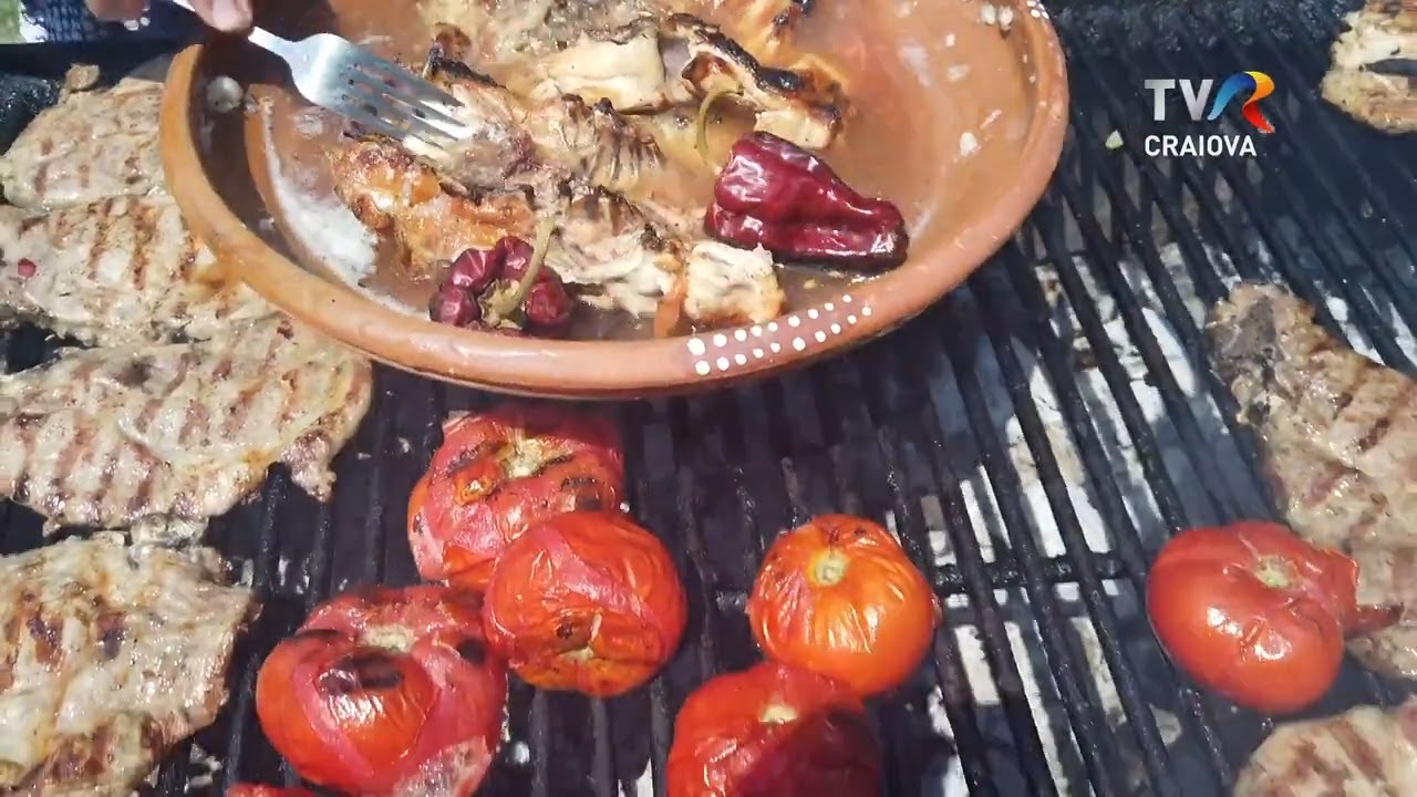 Țăst Show - saramură de pui cu raci uscați la Vădastra, Olt