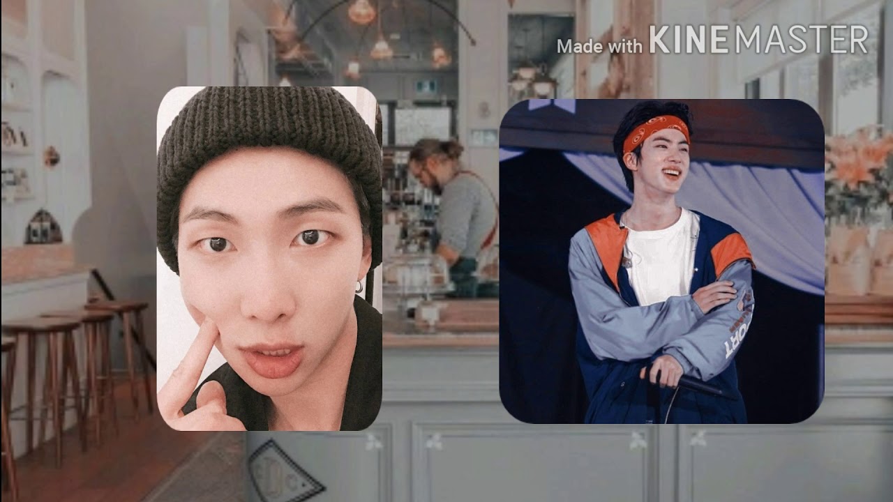 Namjin~ ciúmes na cafeteria ☕✨