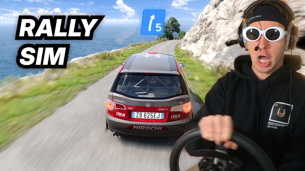 Новый режим ралли в BeamNG — ВОСХИТИТЕЛЬНЫЙ!