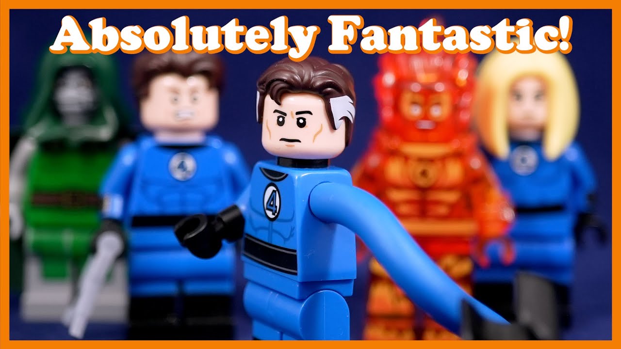 Неудивительно, что этот эксклюзивный Lego Mr. Fantastic от Abnormal — просто фантастика!