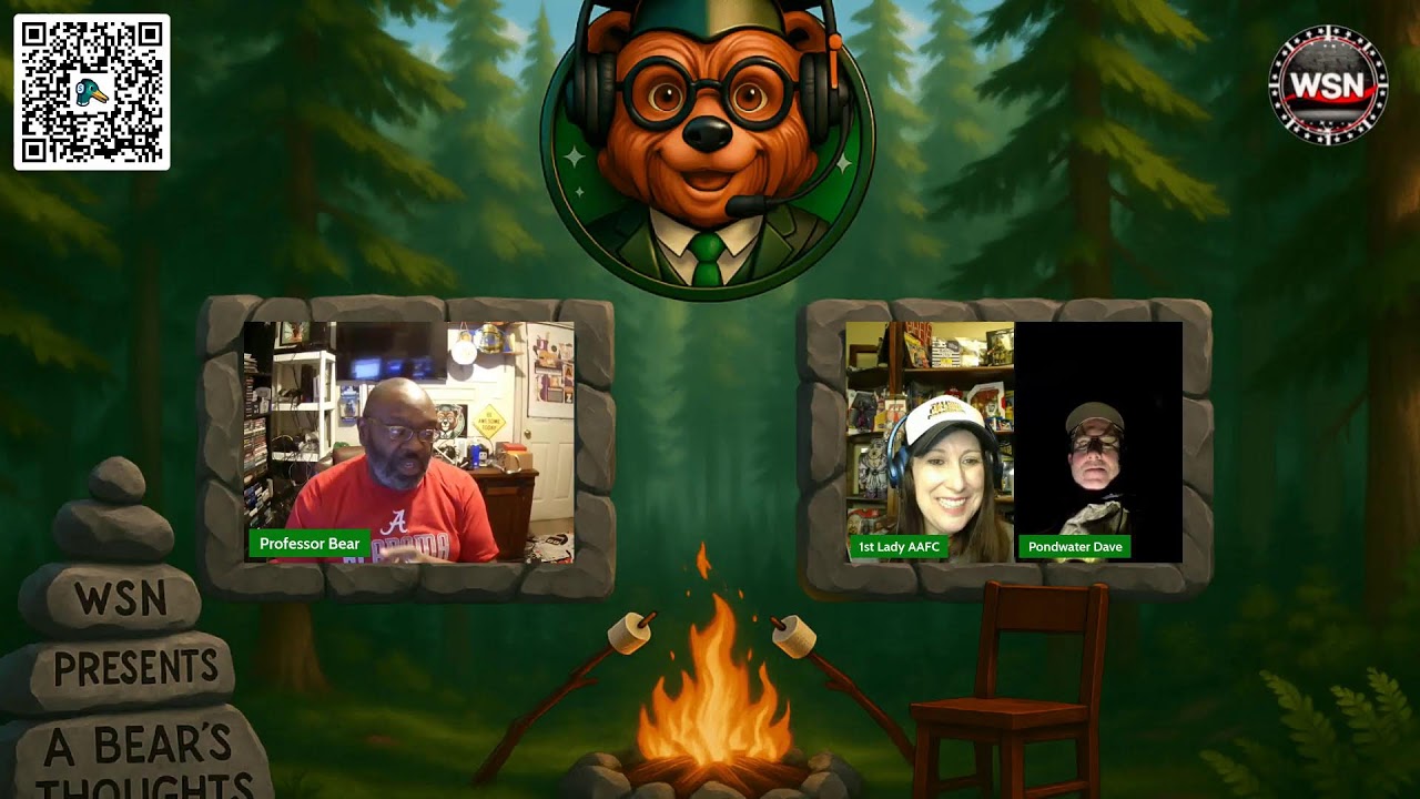 A Bear's Thoughts with guests Talking Rasslin' With Pondwater And Amy