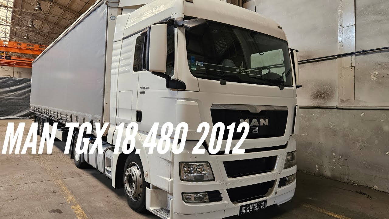 MAN TGX 18.480, 2012 , Low deck. Prezentacja. #195