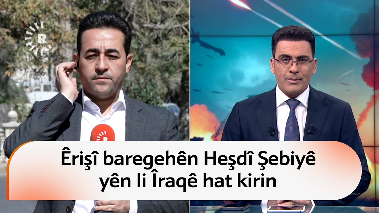 Êrişî baregehên Heşdî Şebiyê yên li Îraqê hat kirin