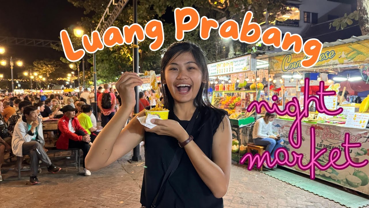 SECRET FINDS at Luang Prabang Night Market! (Budget Traveler&rsquo;s Paradise)