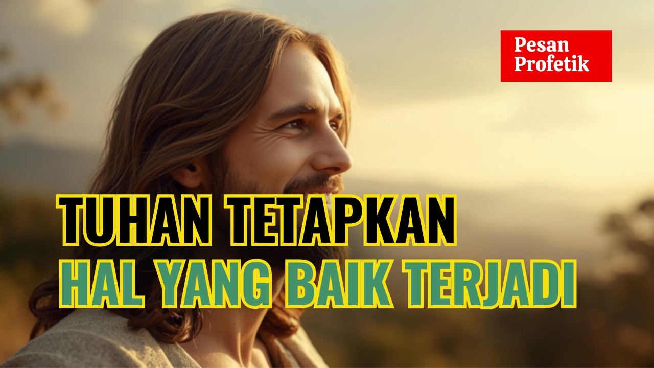 Lihatlah! Tuhan Tetapkan Hal yang Baik | DOA PROFETIK