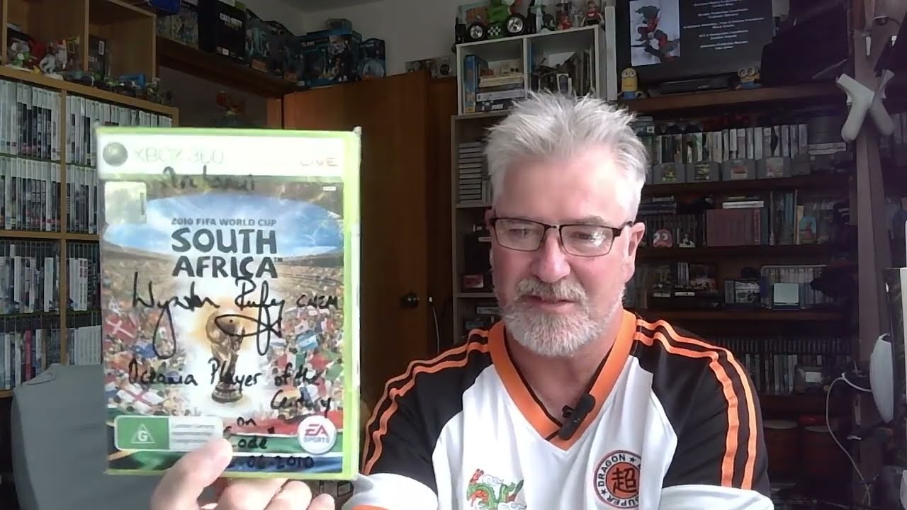 В моей коллекции есть игра для Xbox 360 с автографом Уинтона Руфера.