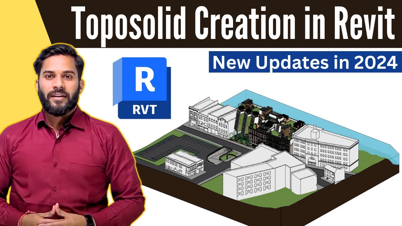 Toposolid Creation in Revit 2024 | New Feature in Revit 2024