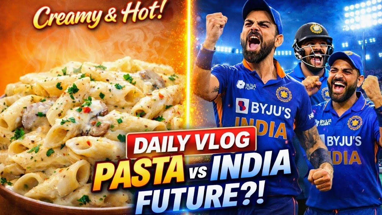 Daily Vlog || White sauce pasta recipe || India is out of Worldcup??