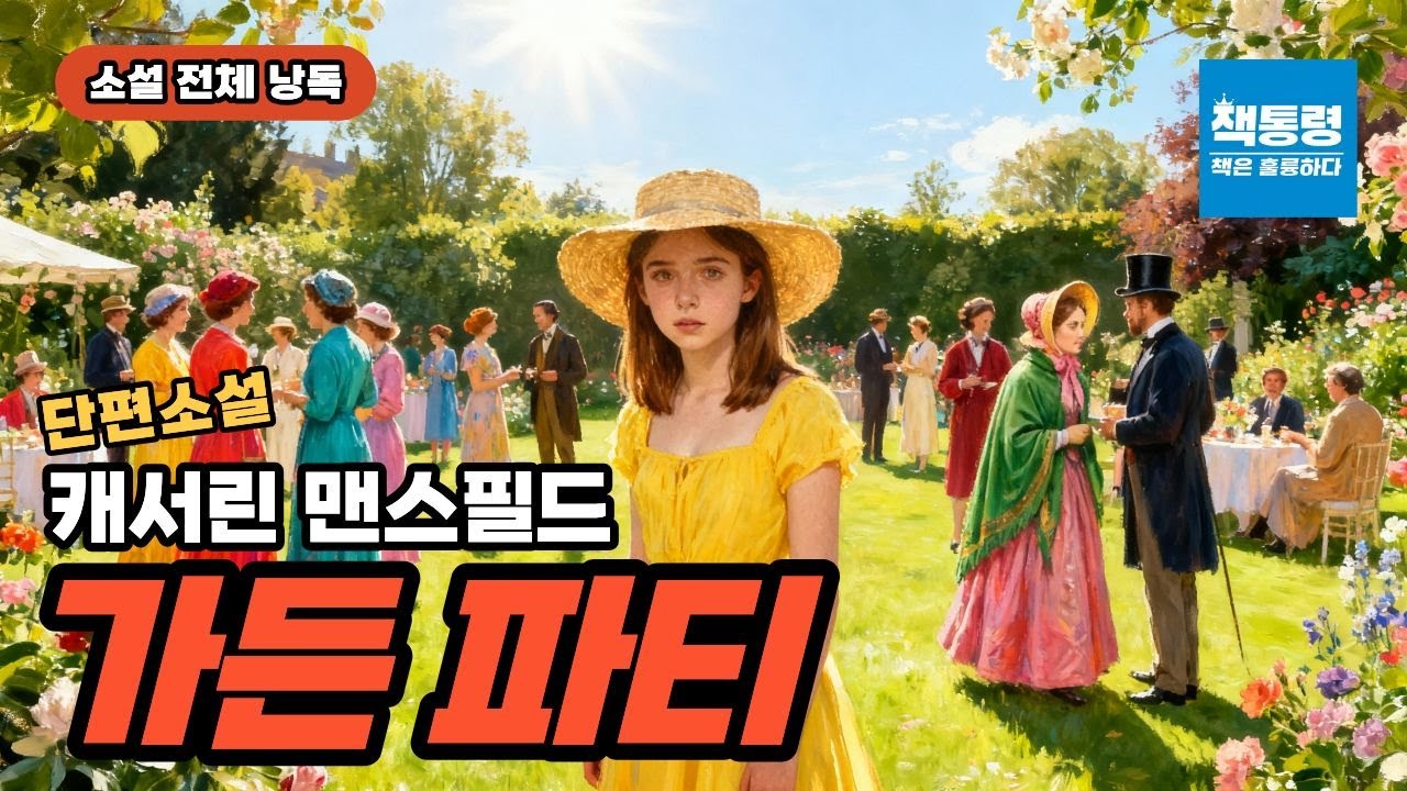 [오디오북+작품 해설] 캐서린 맨스필드 / 가든 파티(단편 소설) / 소설 전체 낭독