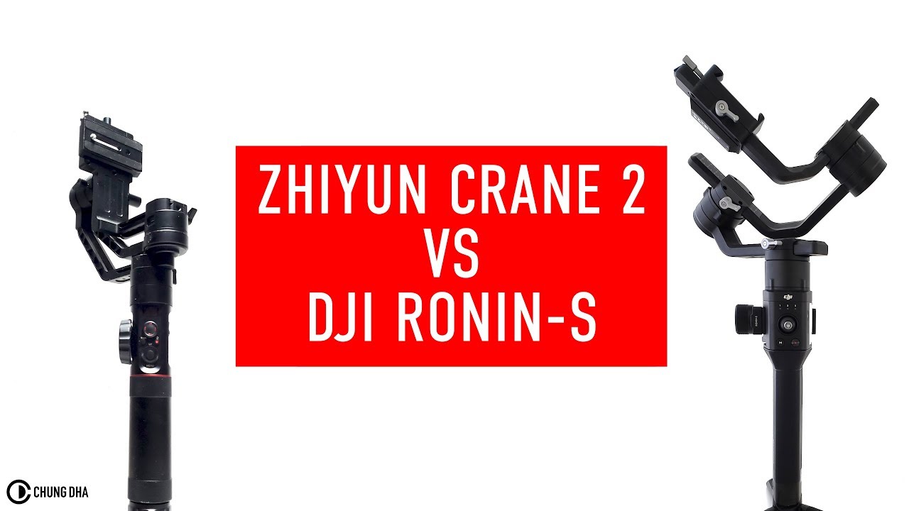 Zhiyun Crane 2 vs DJI Ronin-S comparison by Chung Dha