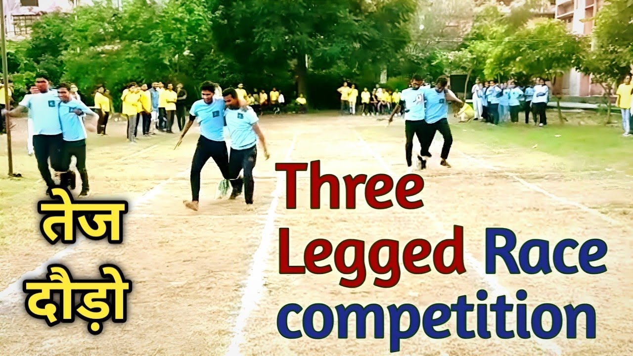 Three Legged Race 🏃 State kgk homeopathic medical College moradabad