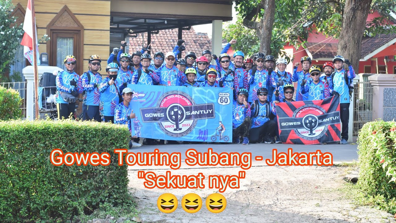 Gowes Touring Subang to Jakarta 