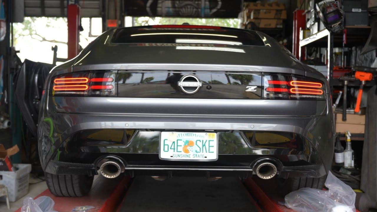 400Z With Muffler Delete Sounds STRAIGHT-UP ILLEGAL 🔥