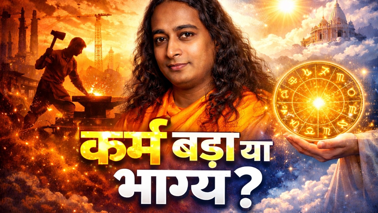 कर्म बड़ा या भाग्य? योगानंद जी का चौंकाने वाला सच #paramhansayogananda #karmavsdestiny #karma
