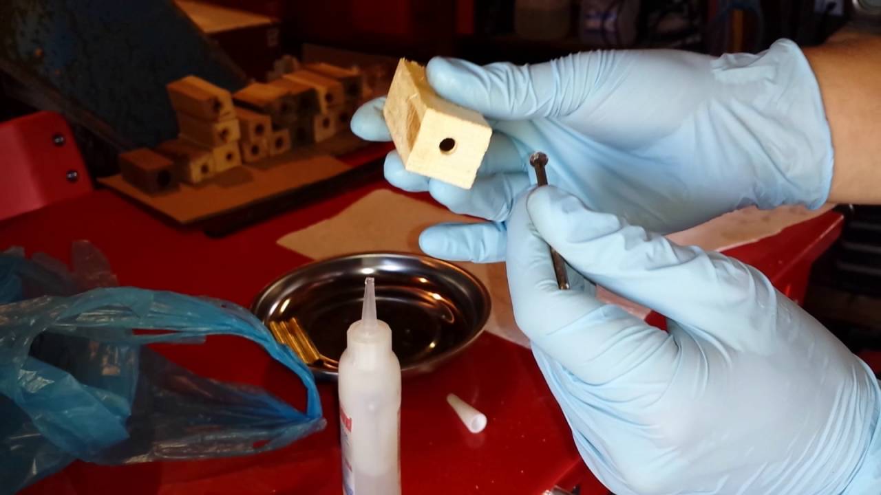 How I Glue Brass Pen Tubes Into Pen Blanks