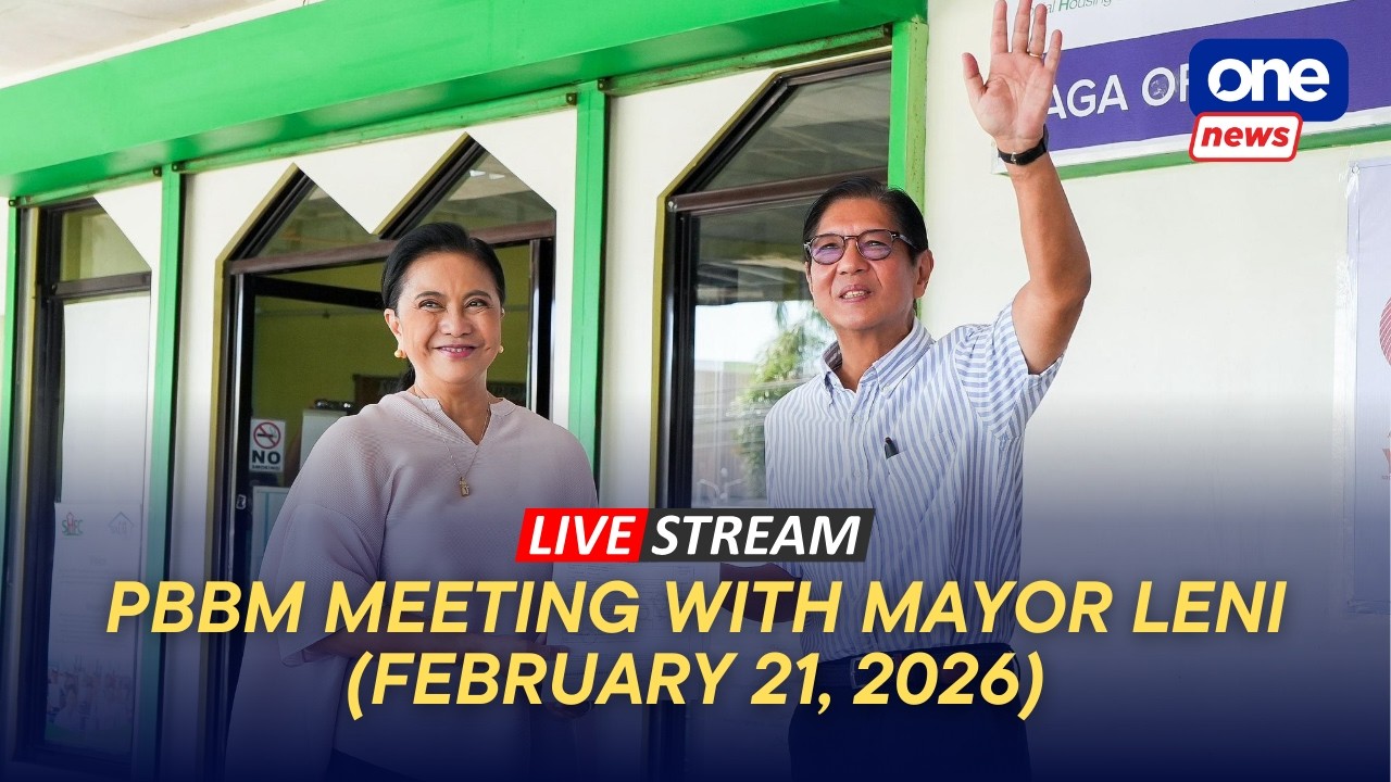 LIVE: President Bongbong Marcos visits Naga City for Oplan Kontra Baha (February 21, 2026)