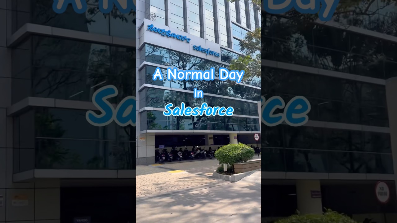 A Normal Day in Salesforce working as a #softwaredeveloper #salesforce #coder #bengaluru