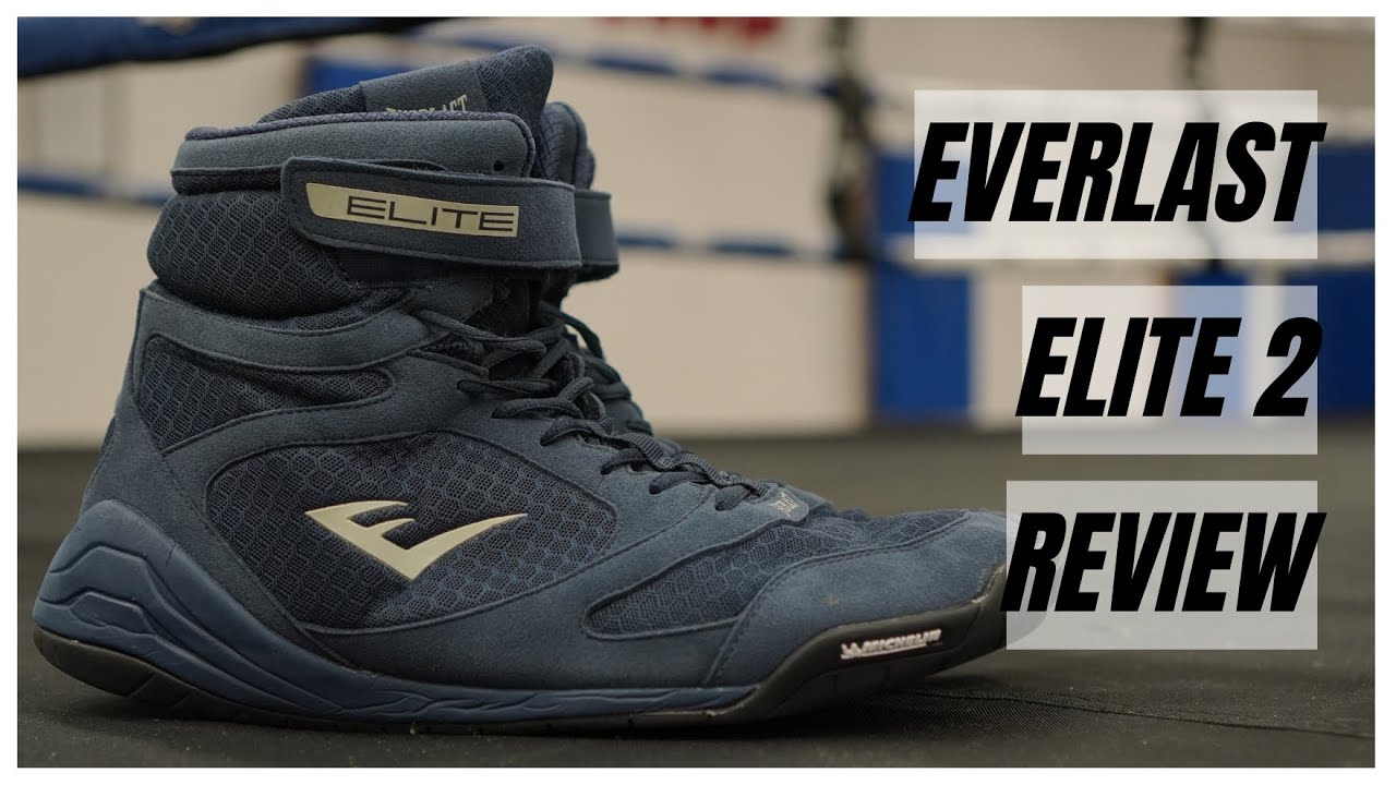 THE BEST BOXING SHOE? Everlast Elite II Shoe... MAYBE?