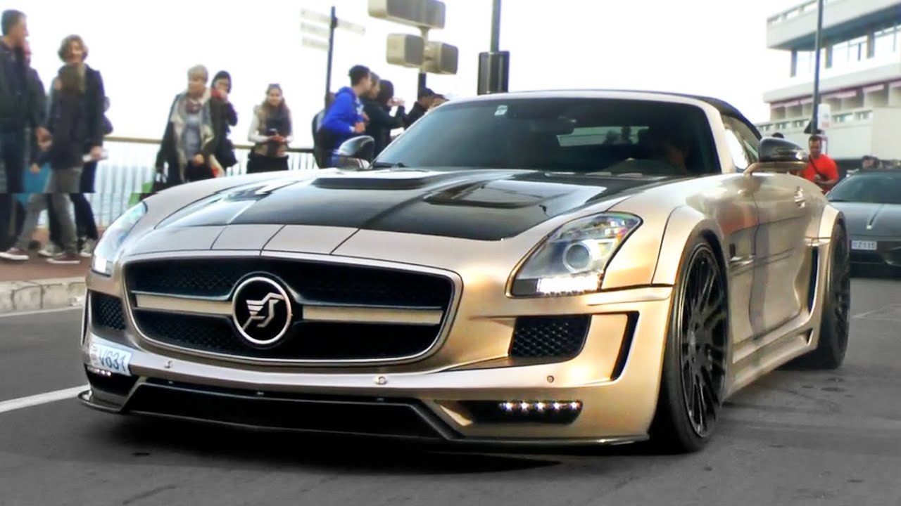 Hamann 'Hawk' Mercedes SLS Roadster in Monaco