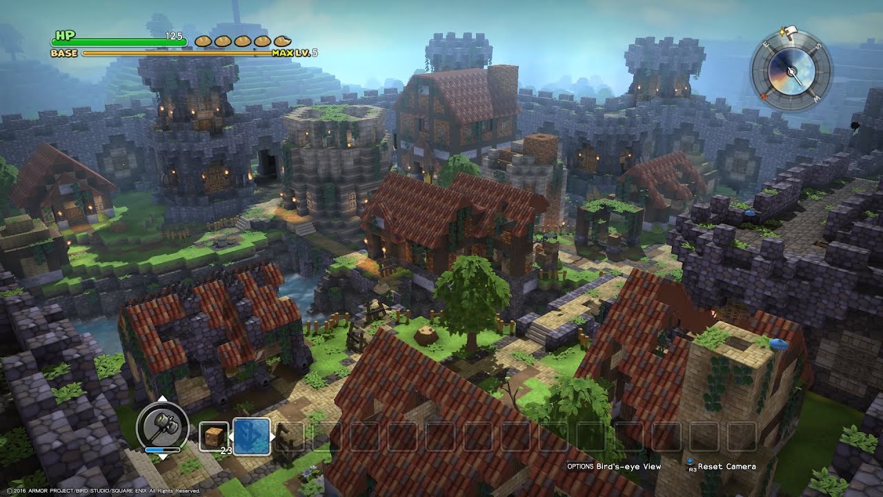 Dragon Quest Builders: Post-War Cantlin, Town (1/2)