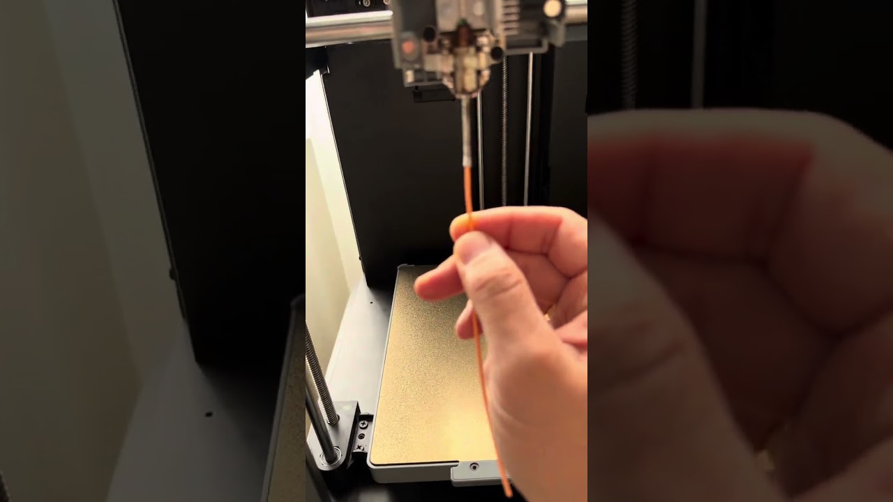 Как почистить сопло на 3д принтере Flashforge AD5X #3dprinting #3дпринтер #3дпечать 