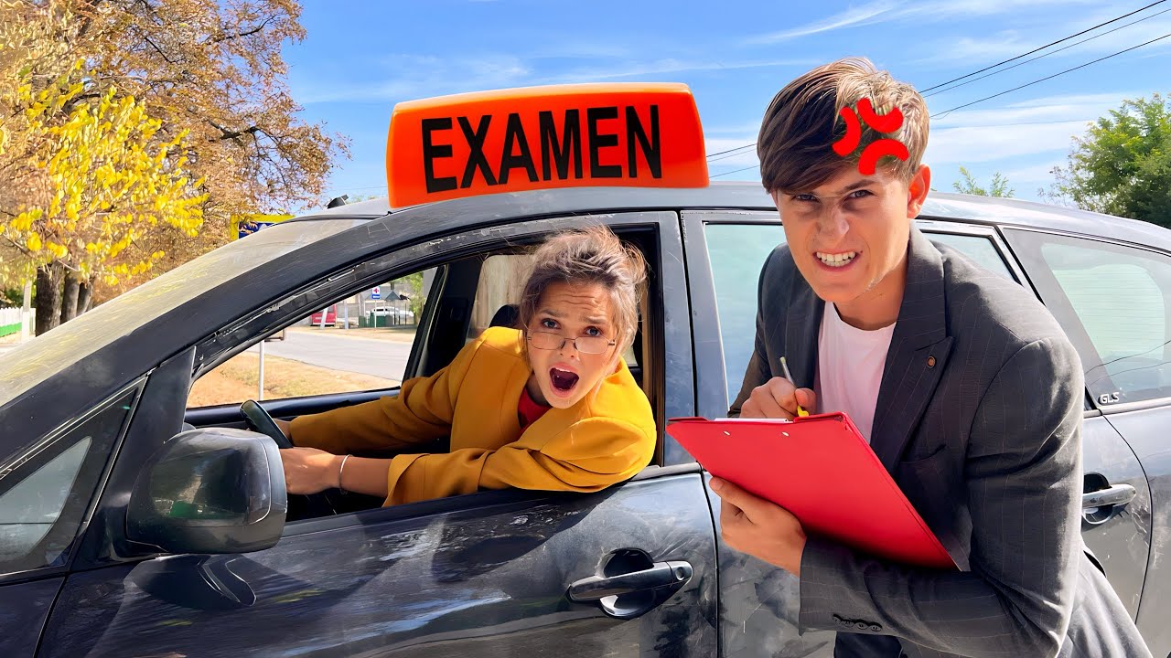 Elevul ÎȘI învață PROFESOARA să Meargă la MAȘINĂ/ NU a Admis-o la EXAMEN