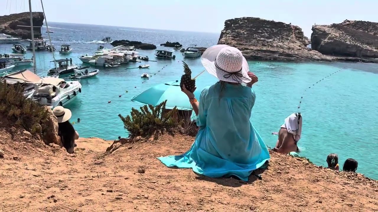 Rejs na Comino Malta Blue Lagoon Crystal Lagoon