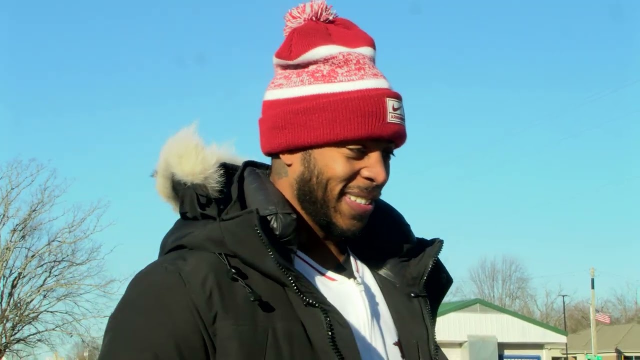 Monte Harrison Interview: Razorback receiver impacting the community