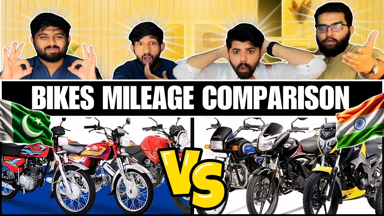 Reaction On Top Bike Mileage Comparison Pakistan Vs India | माइलेज | Pakistani Reaction🔥