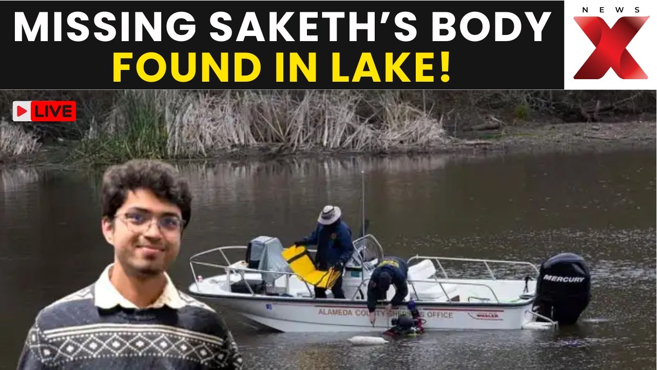 Saketh Sreenivasiah Death LIVE | Missing Saketh's Body Found in Lake, Footage Out