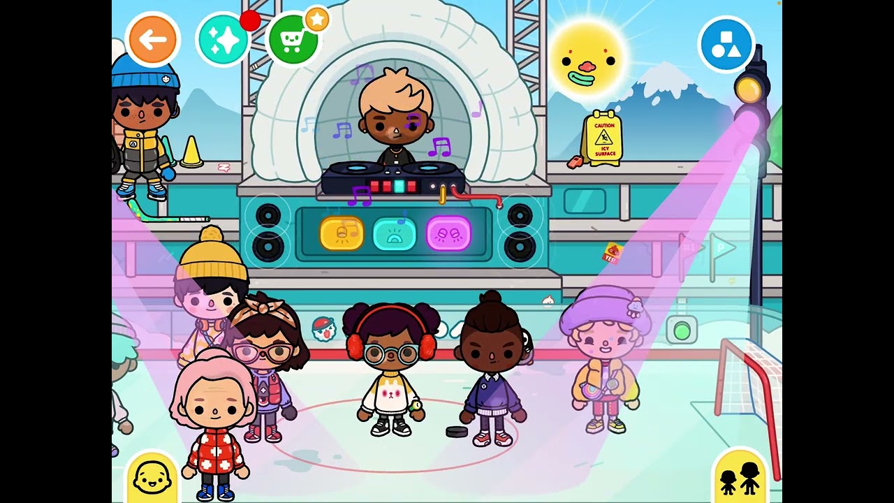  They went to the winter place on a field trip they had to skate. They had a new teams and they. ￼