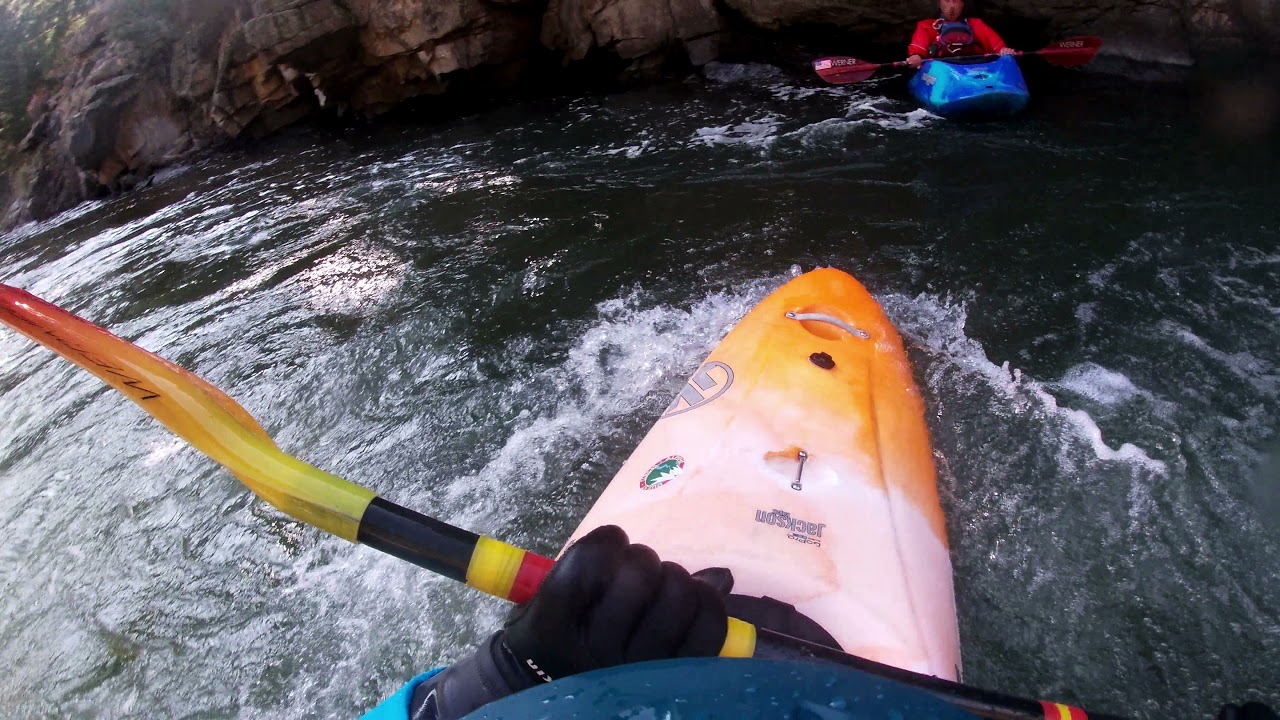 Waterton Canyon Kayaking - New Nirvana - Oct 2 2021 500 cfs