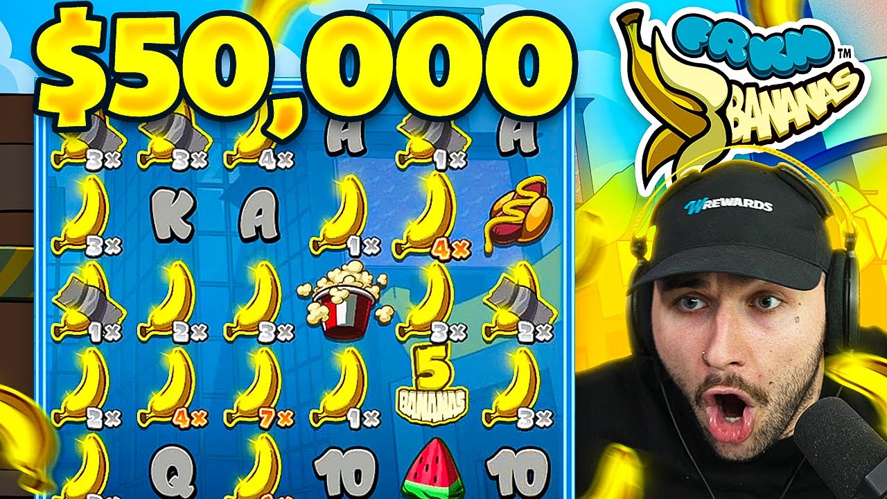 Spinning in MULTIPLE $10,000+ BONUSES On The 🔴NEW🔴 FRKN BANANAS HACKSAW! (BONUS BUYS)